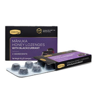 將圖片載入圖庫檢視器 黑加侖子味UMF™10+麥蘆卡蜂蜜潤喉糖6粒