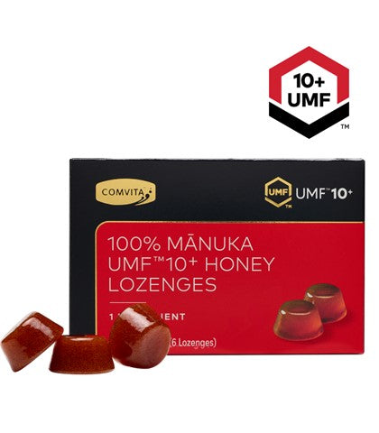 純UMF™10+麥蘆卡蜂蜜潤喉糖6粒