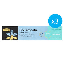 將圖片載入圖庫檢視器 天然蜂膠溫和薄荷啫哩牙膏90克 x3
